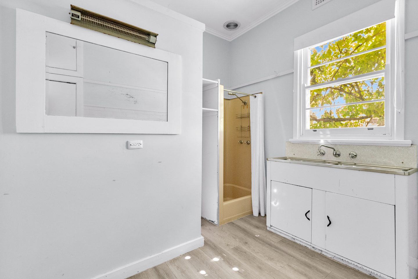 Laundry with built-in storage